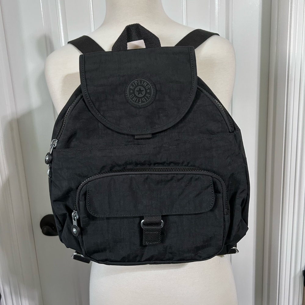 Kipling Black Backpack